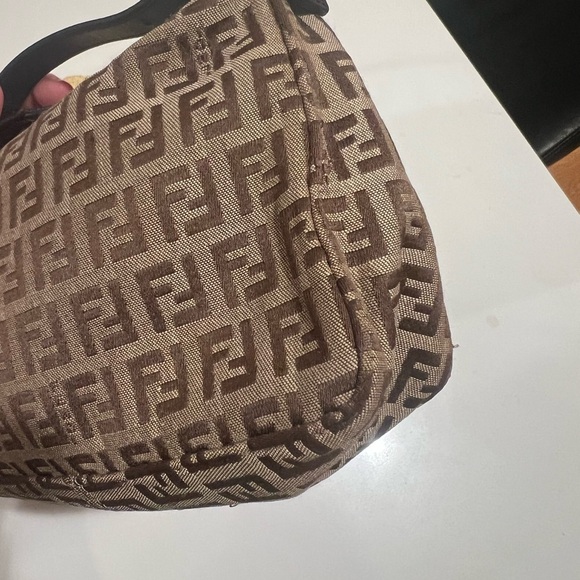 Adorable vintage mini Fendi Zucca Zucchino bag - Picture 6 of 17